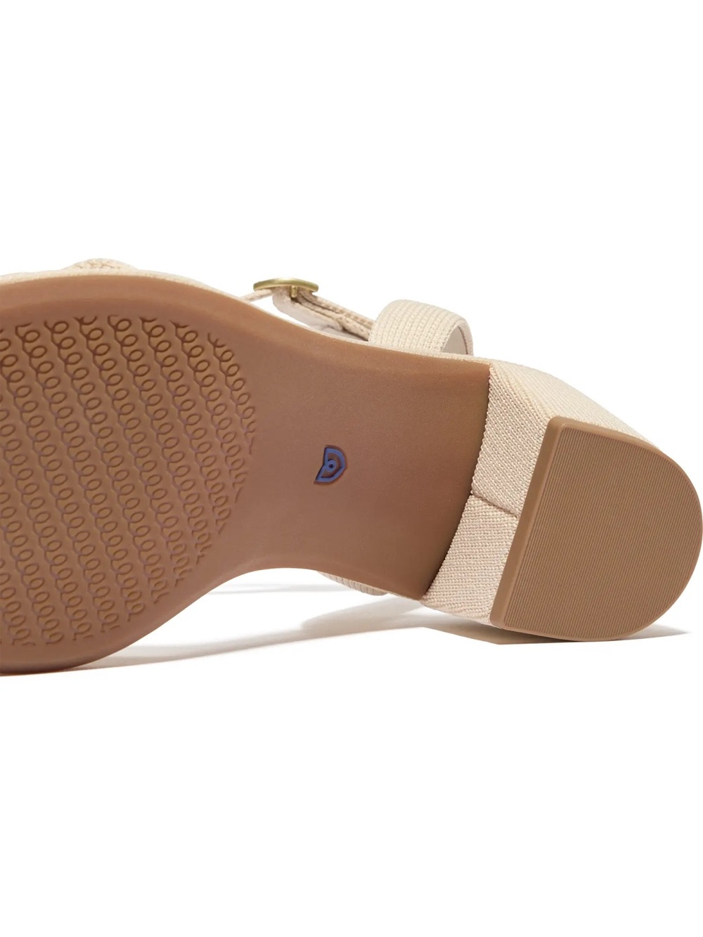 NIB! Rothys The Knot Sandal in Cream Size 8 - Picture 5 of 10